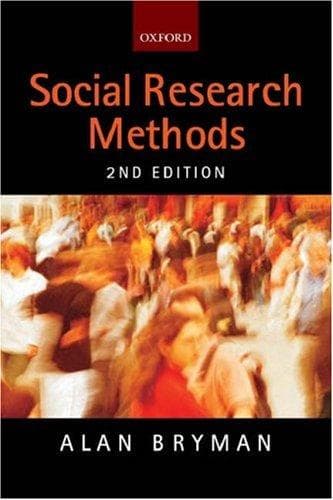 Tapa de Social research methods