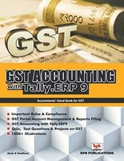 Tapa de Gst Accounting with Tally . Erp 9