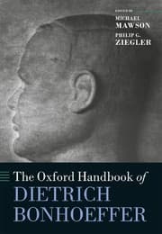 Tapa de Oxford Handbook of Dietrich Bonhoeffer