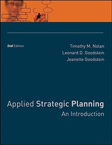 Tapa de Applied strategic planning