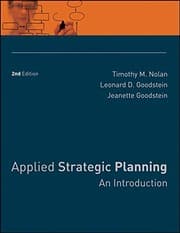 Tapa de Applied strategic planning