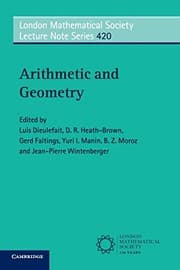 Tapa de Arithmetic and Geometry