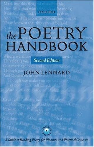 Tapa de The poetry handbook
