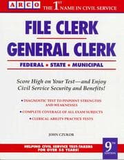 Tapa de File Clerk/General Clerk 9th ed