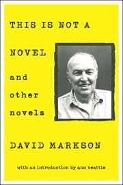 Tapa de This Is Not a Novel and Other Novels