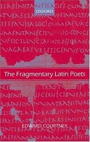 Tapa de The Fragmentary Latin Poets