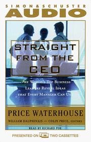 Tapa de STRAIGHT FROM THE CEO : WORLD'S TOP BUS LEADERS REV