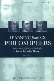 Tapa de Learning from Six Philosophers