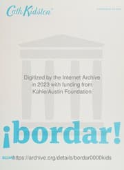 Tapa de ¡Bordar!