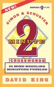 Tapa de SIMON AND SCHUSTER'S TWO-MINUTE CROSSWORDS