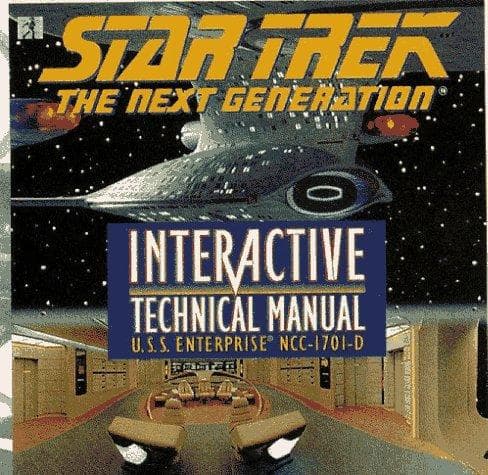Tapa de Star Trek the Next Generation Cd Rom
