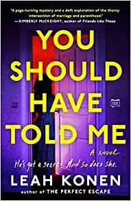 Tapa de You Should Have Told Me