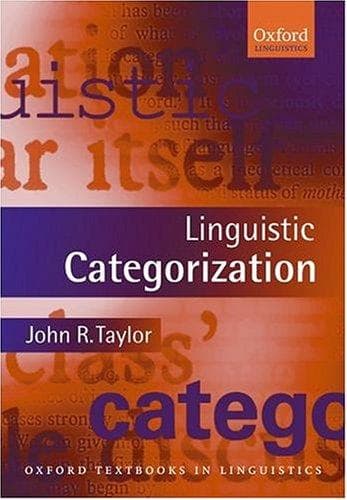Tapa de Linguistic categorization