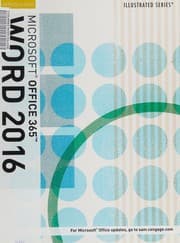 Tapa de Microsoft® Word 2016 - Introductory