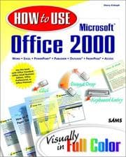 Tapa de How to use Microsoft Office 2000