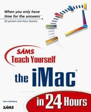 Tapa de Sams Teach Yourself the Imac in 24 Hours
