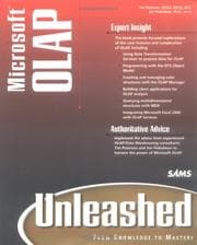 Tapa de Microsoft OLAP Unleashed with CD-ROM