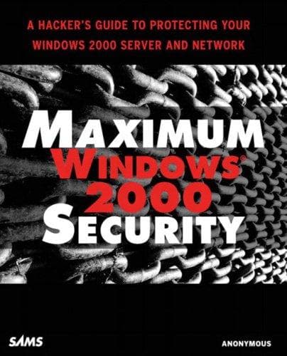 Tapa de Maximum Windows 2000 Security