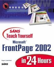 Tapa de Teach Yourself FrontPage 2002 in 24 Hours