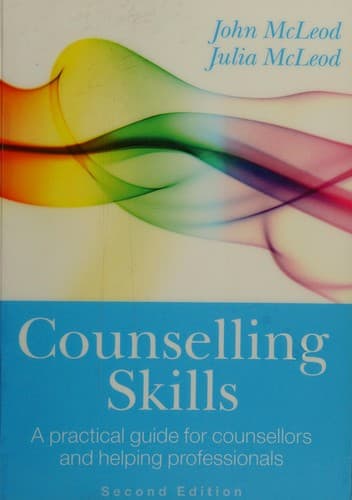 Tapa de Counselling Skills