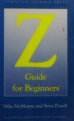 Tapa de Z Guide for Beginners (Computer Science Texts)