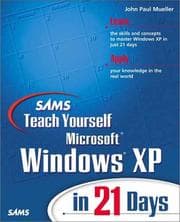 Tapa de Sams Teach Yourself Microsoft Windows XP in 21 Days