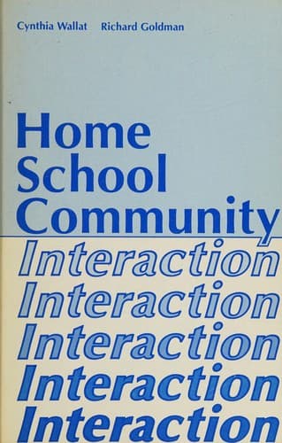 Tapa de Home, school, community interaction