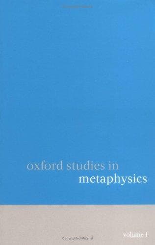 Tapa de Oxford Studies in Metaphysics