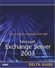 Tapa de Microsoft Exchange Server 2003 Delta Guide