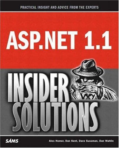 Tapa de ASP.NET 1.1 insider solutions