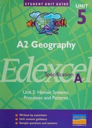 Tapa de A2 Geography Edexcel Unit 5
