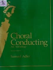 Tapa de Choral Conducting