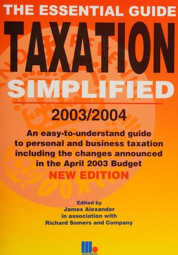 Tapa de Taxation Simplified 2003/2004