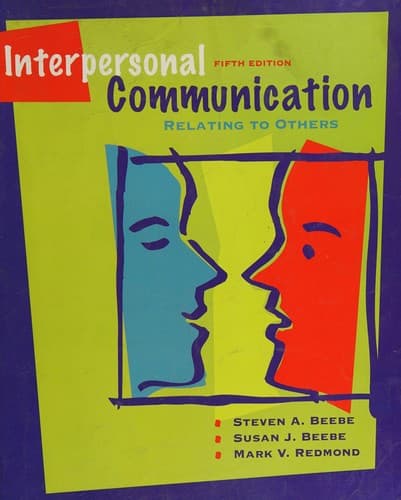 Tapa de Interpersonal communication