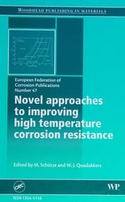 Tapa de Novel Approaches to the Improvement of High Temperature Corrosion