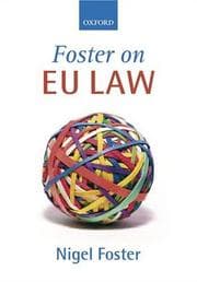 Tapa de Foster on EU Law