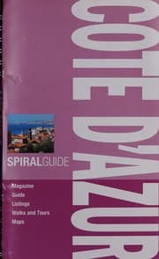 Tapa de Cote d' Azur 1 : 150 000