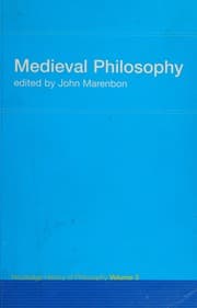 Tapa de Medieval philosophy