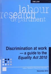 Tapa de Discrimination at Work