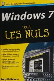 Tapa de Windows 7, 3e Poche Pour les nuls (French Edition)