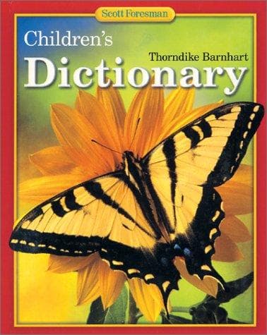 Tapa de Thorndike Barnhart Children's Dictionary