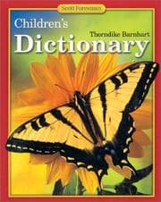 Tapa de Thorndike Barnhart Children's Dictionary