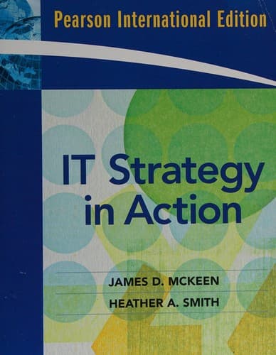 Tapa de IT Strategy in Action