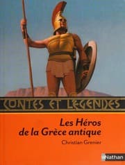 Tapa de Les HÃ©ros de la GrÃ¨ce antique (French Edition)