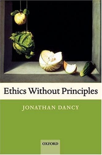 Tapa de Ethics without principles