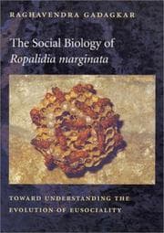 Tapa de The Social Biology of <i>Ropalidia marginata</i>