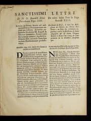Tapa de Sanctissimi D.N.D. Benedicti Divina Providentia Papae XIII, literae in forma  brevis
