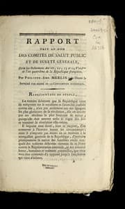 Tapa de Rapport fait au nom des Comite s de salut public et de surete  ge ne rale, sur les e ve nemens des 11, 12, 13 et 14 vendre. de l'an quatrie  me de la Re publique franc ʹaise