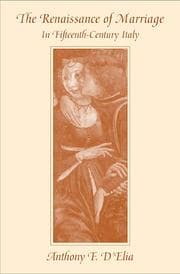 Tapa de The renaissance of marriage in fifteenth-century Italy