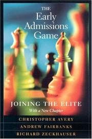 Tapa de The early admissions game